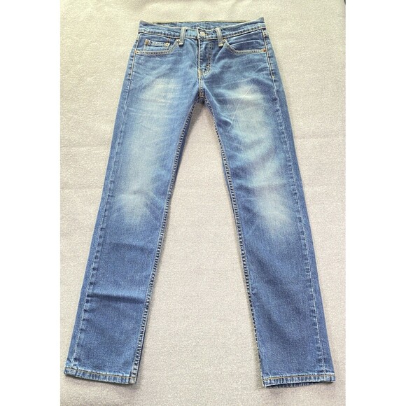 Levi's 511 Denim Jeans Skinny Straight Women's W29 x L30 - Picture 2 of 11